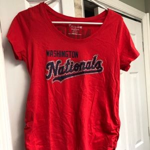 Washington Nationals maternity tee